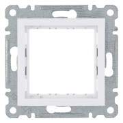 Рамка-адаптер для виробів 45×45 Lumina біла, Hager міні-фото