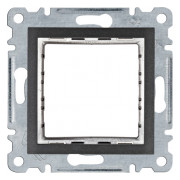 Рамка-адаптер для изделий 45х45 Lumina черная, Hager мини-фото