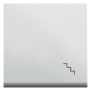 Клавиша с символом «Лестница» белая Lumina2, Hager мини-фото