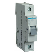 Автоматичний вимикач MC101A 1P 6kA C-1A 1M, Hager міні-фото