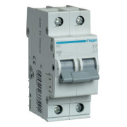 Автоматичний вимикач MC200A 2P 6kA C-0.5A 2M, Hager міні-фото
