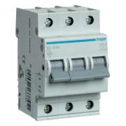 Автоматичний вимикач MC306A 3P 6kA C-6A 3M, Hager міні-фото