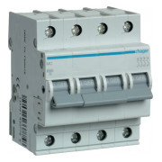 Автоматичний вимикач MC413A 4P 6kA C-13A 4M, Hager міні-фото