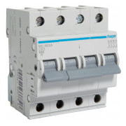 Автоматичний вимикач MC463A 4P 6kA C-63A 4M, Hager міні-фото