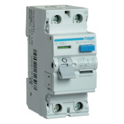 Пристрій захисного відключення (ПЗВ) CF226J 2P 25A 300mA тип AC, Hager міні-фото