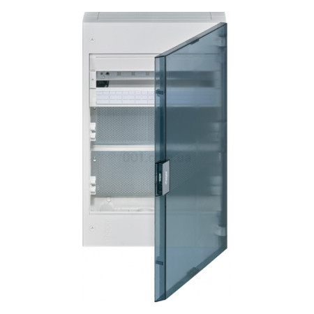 Щит накладной прозрачная дверь 18M + 2 ряда для ММ-оборудования VEGA, Hager (VB318MMT) фото