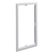 Наружная рамка белая без двери высотой 9мм для 3-рядного щита VOLTA, Hager мини-фото