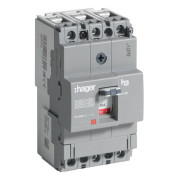 Автоматичний вимикач x160 In=40А 3P 18кА, Hager міні-фото