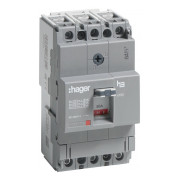 Автоматичний вимикач x160 In=80А 3P 18кА, Hager міні-фото
