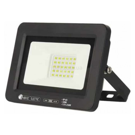 Прожектор SMD LED 30Вт 6400K 2400лм IP65 ASLAN-30 чорний, Horoz Electric (068-010-0030-010) фото