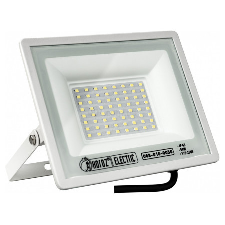 Прожектор SMD LED 50Вт 6400K 5500лм IP65 ASLAN-50 білий, Horoz Electric (068-010-0050-040) фото