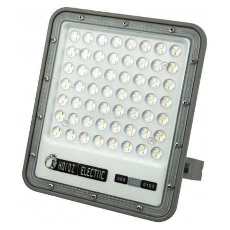 Прожектор SMD LED 100Вт 6400K 10000лм IP65 OSELO-100 серый, Horoz Electric (068-025-0100-020) фото