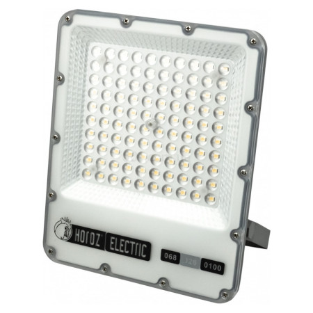 Прожектор SMD LED 100Вт 6400K 12000лм IP65 FELIS-100 сірий, Horoz Electric (068-026-0100-020) фото