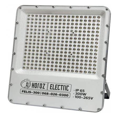 Прожектор SMD LED 300Вт 6400K 36000лм IP65 FELIS-300 черный, Horoz Electric (068-026-0300-010) фото