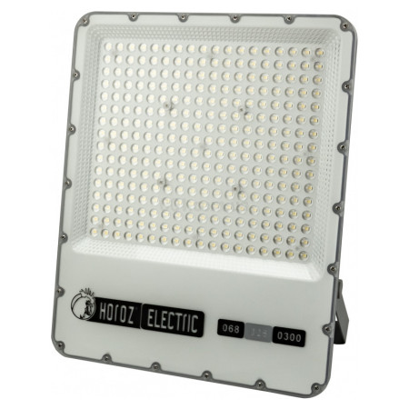 Прожектор SMD LED 300Вт 6400K 36000лм IP65 FELIS-300 сірий, Horoz Electric (068-026-0300-020) фото