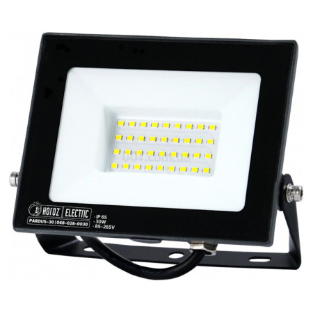 Прожектор SMD LED 30Вт 6400K 2700лм IP65 PARDUS-30 черный, Horoz Electric (068-028-0030-010) фото