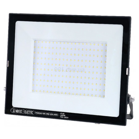 Прожектор SMD LED 200Вт 6400K 18000лм IP65 PARDUS-200 черный, Horoz Electric (068-028-0200-010) фото