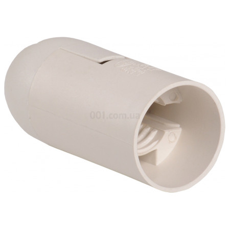 Патрон подвесной пластиковый E14 белый (без упаковки) Ппл14-02-К02, IEK (EPP20-02-01-K01) фото