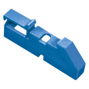 Ізолятор DIN для нульових шин синій, IEK міні-фото