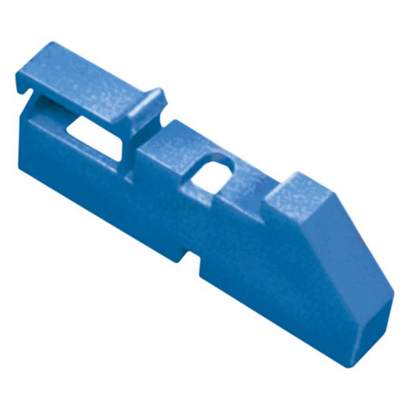 Ізолятор DIN для нульових шин синій, IEK (YIS22) фото