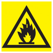 Знак 150x150 мм «Пожароопасно», IEK мини-фото