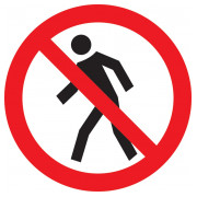 Знак ⌀180 мм «Прохід заборонено», IEK міні-фото