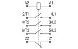Электрическая схема контакторов ПМ12(К)-XXXXX1 IEK изображение