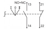 Електрична схема перемикача ALCLR-22 IEK зображення