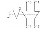 Электрическая схема переключателя LAY5-BD25 IEK изображение