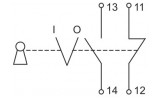 Електрична схема перемикача LAY5-BG45 IEK зображення