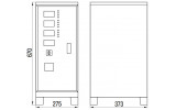 Габаритні розміри стабілізаторів напруги СНИ3 IEK 6-7,5 кВА зображення