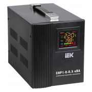 Стабілізатор напруги СНР1-0-0,5 кВА електронний переносний, IEK міні-фото