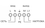 Схема підключення стабілізаторів напруги Prime 3-10 кВА IEK зображення