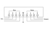 Схема подключения стабилизаторов напряжения СНИ3 IEK от 15 до 60 кВА изображение