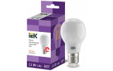Світлодіодна лампа LED 360° A60 куля матова 11Вт 230В 3000К E27, IEK зображення 2