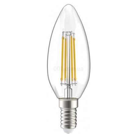 Светодиодная лампа LED 360° C35 свеча прозрачная 5Вт 230В 3000К E14, IEK (LLF-C35-5-230-30-E14-CL) фото