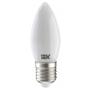 Світлодіодна лампа LED 360° C35 свічка матова 7Вт 230В 3000К E27, IEK міні-фото