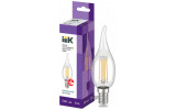 Світлодіодна лампа LED 360° CВ35 свічка на вітрі 5Вт 230В 4000К E14, IEK зображення 2