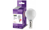 Світлодіодна лампа LED 360° G45 куля матова 7Вт 230В 3000К E14, IEK зображення 2
