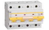 Автоматичний вимикач ВА47-100 (новий) чотириполюсний характеристика C IEK зображення