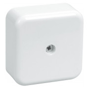Коробка КМ41206-01 распаячная для о/у 50x50x20 мм белая (с контактной группой), IEK мини-фото