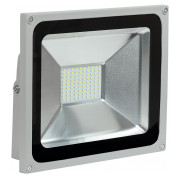 Прожектор СДО 05-50 (50Вт) светодиодный (LED) SMD 6500K IP65 серый, IEK мини-фото