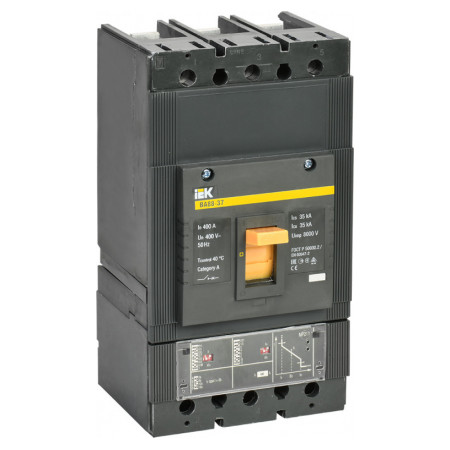 Автоматический выключатель ВА88-37 3P 400А 35кА с MP211, IEK (SVA41-3-0400) фото