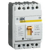 Автоматичний вимикач ВА44-33 3P 50А 15кА, IEK міні-фото