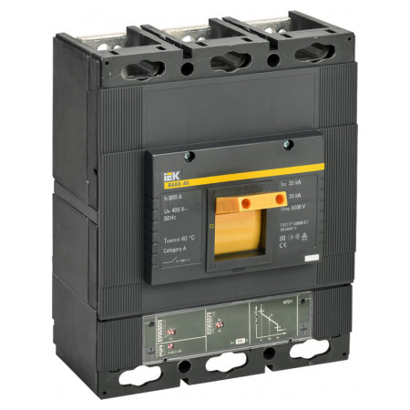 Автоматичний вимикач ВА88-40 3P 800А 35кА з MP211, IEK (SVA51-3-0800) фото