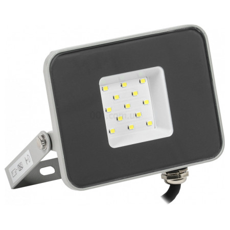 Прожектор СДО 07-10 (10Вт) светодиодный (LED) 6500K IP65 серый, IEK (LPDO701-10-K03) фото