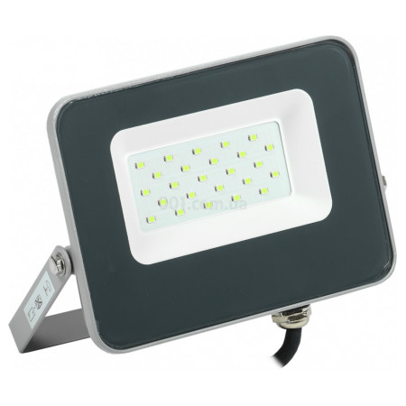 Прожектор LED СДО 07-20G (20Вт) світлодіодний (LED) green IP65 сірий, IEK (LPDO7G-01-20-K03) фото