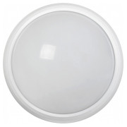 Світильник LED ДПО 5112Д круг білий 8Вт 6500K IP65 з мікрохвильовим датчиком руху, IEK міні-фото