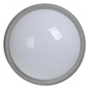Светильник ДПО 1301 серый круг LED 6x6 Вт IP54, IEK мини-фото