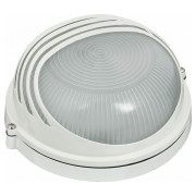Світильник НПП 1307 білий/круг вія 60 Вт IP54, IEK міні-фото